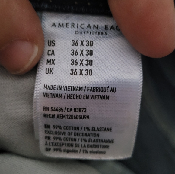 AMERICAN EAGLE | Next Level Airflex skinny distressed busted knee jeans - Picture 8 of 10